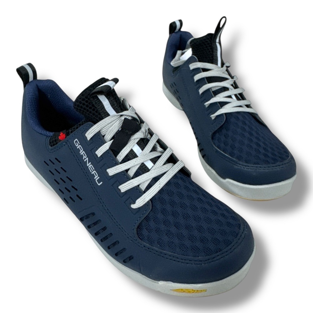 Louis Garneau Deville Womens Cycling Shoes Navy Blue US 6 Urban XZ 1487324 NIB